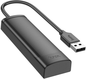 Разветвитель USB Hoco HB41 4порт. черный от магазина РЭССИ