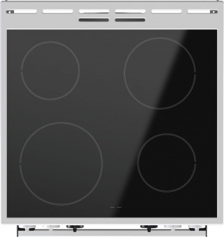 Плита Электрическая Gorenje EC6341WD белый/черный стеклокерамика (без крышки) от магазина РЭССИ