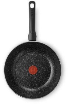 Сковорода ВОК (WOK) Tefal Brut 04220628 круглая 28см ручка несъемная (без крышки) черный (9100049056) от магазина РЭССИ