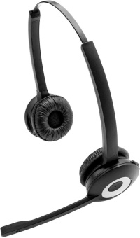 Наушники с микрофоном Jabra PRO 920 Duo черный накладные DECT оголовье (920-29-508-101) от магазина РЭССИ
