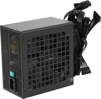 Блок питания Deepcool ATX 350W PF350 80 PLUS WHITE (24+4+4pin) APFC 120mm fan 6xSATA RTL от магазина РЭССИ