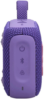 Колонка порт. JBL GO 4 фиолетовый 4.2W 1.0 BT 850mAh (JBLGO4PUR) от магазина РЭССИ