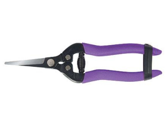 Цветочный секатор 180 мм пружина спирал.типа тефлон.покр прямые режущие губки PALISAD 60554 от магазина РЭССИ