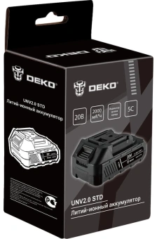 Батарея аккумуляторная Deko UNV2.0 STD 20В (063-4492) от магазина РЭССИ