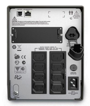 Источник бесперебойного питания APC Smart-UPS SMT1500I 1000Вт 1500ВА черный от магазина РЭССИ