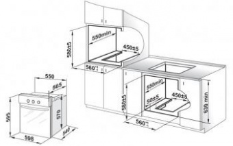 Духовой шкаф Электрический Gefest ЭДВ ДА 622-02 АS черный от магазина РЭССИ