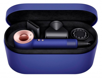 Фен Dyson Supersonic HD07 Vinca Blue/Rose 1600Вт синий/розовое золото от магазина РЭССИ