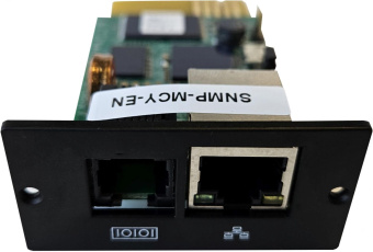 Адаптер SNMP Powercom SNMP-MCY-EN for ATS-16/30 от магазина РЭССИ