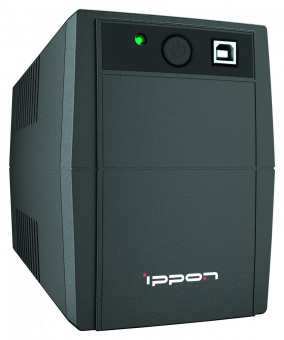 Источник бесперебойного питания Ippon Back Basic 1050S Euro 600Вт 1050ВА черный от магазина РЭССИ