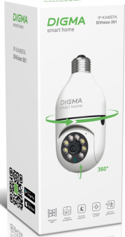 Камера видеонаблюдения IP Digma DiVision 301 3.6-3.6мм цв. корп.:белый (DV301) от магазина РЭССИ