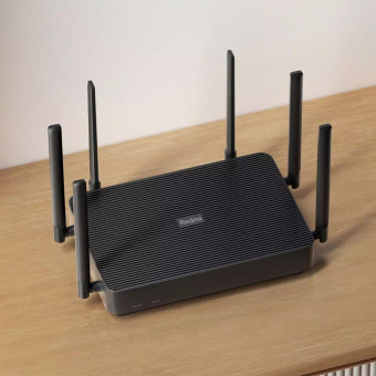 Роутер беспроводной Xiaomi Mi Aiot AX6S (REDMI AX6S WIFI 6 AX3200) AX3200 100/1000/2500BASE-T черный от магазина РЭССИ