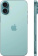 Смартфон Apple A3290 iPhone 16 Plus 128Gb бирюзовый моноблок 3G 4G 1Sim 6.7" 1290x2796 iOS 18 48Mpix 802.11 a/b/g/n/ac/ax/be NFC GPS Protect от магазина РЭССИ