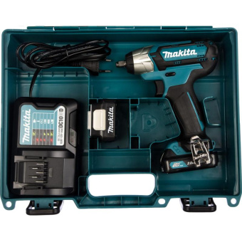 Гайковерт Makita TW140DWAE аккум. патрон:квад.3/8" (кейс в комплекте) от магазина РЭССИ