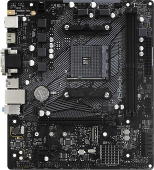 Материнская плата Asrock B550M-HDV Soc-AM4 AMD B550 2xDDR4 mATX AC`97 8ch(7.1) GbLAN RAID+VGA+DVI+HDMI от магазина РЭССИ