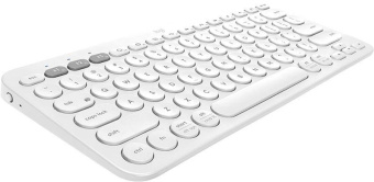 Клавиатура Logitech K380 Multi-Device белый беспроводная BT от магазина РЭССИ