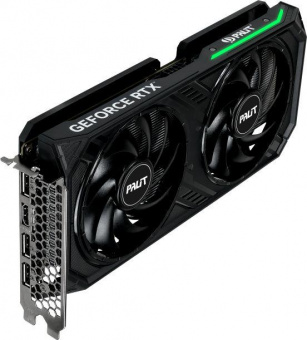 Видеокарта Palit PCI-E 4.0 RTX4060 DUAL OC NVIDIA GeForce RTX 4060 8192Mb 128 GDDR6 1830/17000 HDMIx1 DPx3 HDCP Ret от магазина РЭССИ