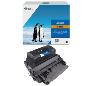 Картридж лазерный G&G GG-CF281X черный (25000стр.) для HP LJ Ent M630/M605dn/M606dn/M605x от магазина РЭССИ