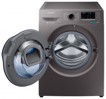 Стиральная машина Samsung WD80K52E0ZX/LD класс: B загр.фронтальная макс.:8кг (с сушкой) темно-серебристый от магазина РЭССИ