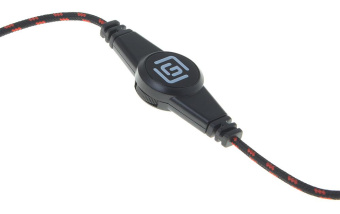 Наушники с микрофоном Оклик HS-L350G RED WAR черный/красный 2.2м мониторные оголовье (472664) от магазина РЭССИ