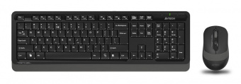 Клавиатура + мышь A4Tech Fstyler FG1010 клав:черный/серый мышь:черный/серый USB беспроводная Multimedia от магазина РЭССИ
