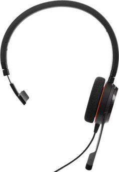 Наушники с микрофоном Jabra Evolve 20 MS Mono черный 1.2м накладные USB оголовье (4993-823-109) от магазина РЭССИ