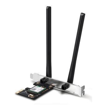 Сетевой адаптер Wi-Fi + Bluetooth Mercusys MA80XE AX3000 PCI Express (ант.внеш.несъем.) 2ант. от магазина РЭССИ