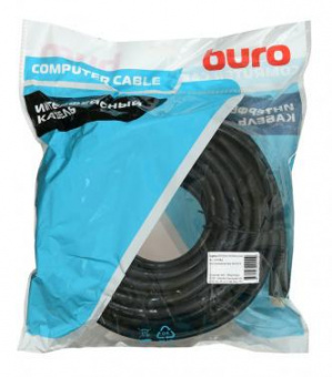 Кабель аудио-видео Buro HDMI 2.0 HDMI (m)/HDMI (m) 20м. Позолоченные контакты черный (BHP HDMI 2.0-20) от магазина РЭССИ