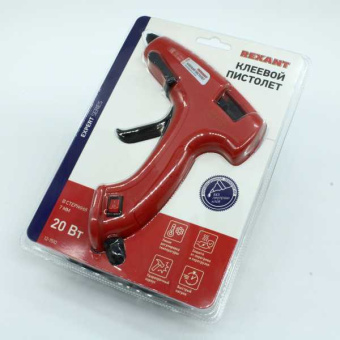 Пистолет клеевой Эксперт, 20W, 7мм от магазина РЭССИ