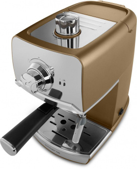 Кофеварка рожковая Polaris PCM 1529E Adore Crema 800Вт шампань от магазина РЭССИ