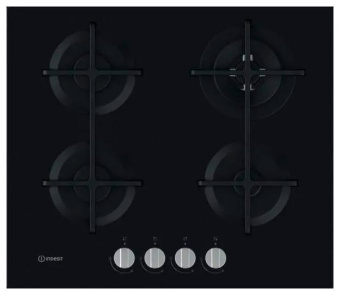 Газовая варочная поверхность Indesit ING 62T/BK черный от магазина РЭССИ