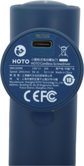 Отвертка аккум. Hoto HTE0007GL аккум. патрон:шестигранник 6.35 мм (1/4) от магазина РЭССИ