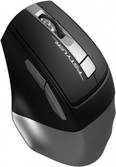 Мышь A4Tech Fstyler FB35S серый/черный оптическая (2000dpi) silent беспроводная BT/Radio USB для ноутбука (6but) от магазина РЭССИ