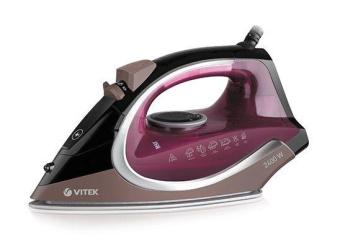 Утюг Vitek 8309-VT-01 2400Вт бордовый/черный от магазина РЭССИ
