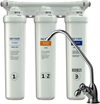 Водоочиститель Гейзер Оптима Старт белый 11068л. от магазина РЭССИ