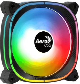 Вентилятор Aerocool Astro 12 F ARGB PWM 4P ARGB 120x120x25mm черный 4-pin (Molex) 14.2-21.8dB Ret от магазина РЭССИ