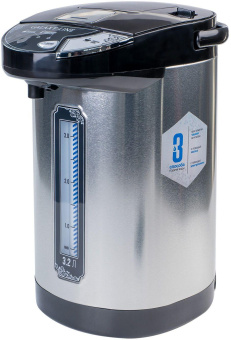 Термопот Galaxy Line GL 0612 3.2л. 900Вт черный/серебристый от магазина РЭССИ