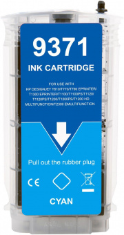 Картридж струйный G&G NH-C9371A голубой (130мл) для HP Designjet T610/T770/T790eprinter/T1300eprinter/T1100 от магазина РЭССИ