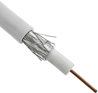 Кабель RG-6U white (75 Ом) от магазина РЭССИ