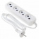 Сетевой удлинитель Buro BU-PSL4.1/W 1.5м (4 розетки) белый (пакет ПЭ) от магазина РЭССИ