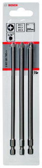 Набор бит Bosch PZ1/2/3 (2607001762) (3пред.) для шуруповертов от магазина РЭССИ