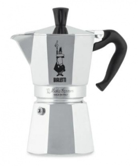 Кофеварка Bialetti Moka Express 0.12л алюминий серебристый (1162) от магазина РЭССИ