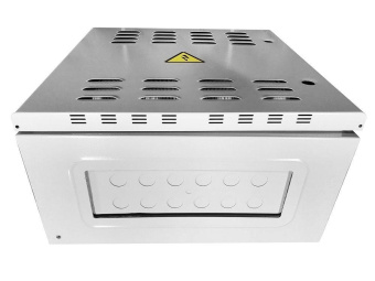 Шкаф коммутационный ЦМО (ШТВ-Н-15.6.5-4ААА-Т1) настенный 15U 600x530мм пер.дв.металл несъемн.бок.пан. 150кг серый 120град. 750мм всепогодный с вентилятором с нагревателем укомплектованный от магазина РЭССИ