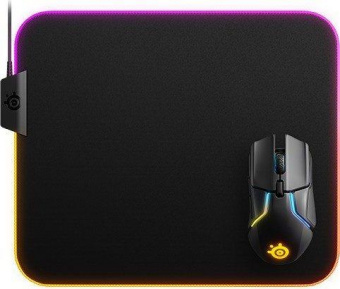 Коврик для мыши Steelseries QcK Prism Cloth черный от магазина РЭССИ