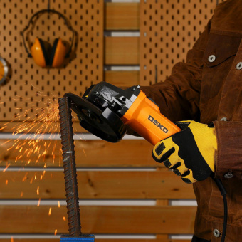 Углошлифовальная машина Deko DKAG750 750Вт 12000об/мин рез.шпин.:M14 d=125мм от магазина РЭССИ