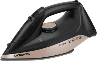 Утюг Polaris PIR 2483K 2400Вт черный/золотистый от магазина РЭССИ