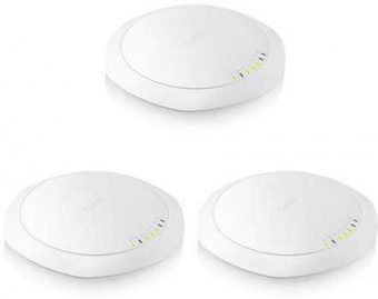 Точка доступа Zyxel NebulaFlex NWA1123ACPRO-EU0102F AC1750 10/100/1000BASE-TX (упак.:3шт) от магазина РЭССИ