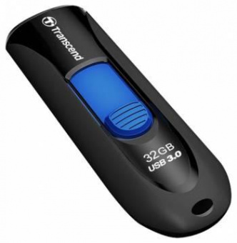 Флеш Диск Transcend 32Gb Jetflash 790 TS32GJF790K USB3.0 черный от магазина РЭССИ