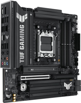Материнская плата Asus TUF GAMING B850M-PLUS WIFI SocketAM5 AMD B850 4xDDR5 mATX AC`97 8ch(7.1) 2.5Gg RAID+HDMI+DP от магазина РЭССИ