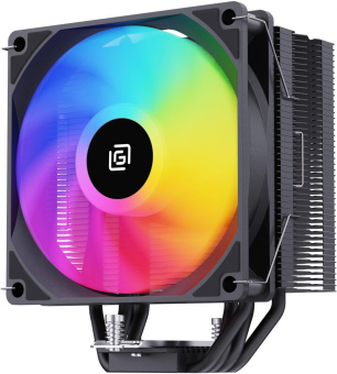 Устройство охлаждения(кулер) Оклик OG-CPC180FRGB-PWM1 RGB Soc-AM5/AM4/1151/1200/2066/2011/1700 черный 4-pin 20dB Al+Cu 180W 820gr Ret от магазина РЭССИ