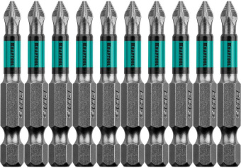 Набор бит Kraftool 26124-1-50-10 (10пред.) для шуруповертов от магазина РЭССИ